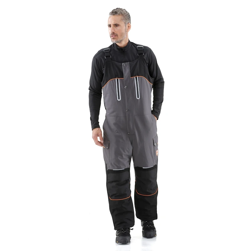 RefrigiWear Men's Men s PolarForce Insulated Bib Overalls - Maximum Warmth & Durability for Extreme Cold Weather