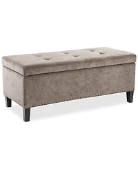 Catarina Fabric Storage Bench