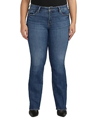 Silver Jeans Co. Plus Suki Mid Rise Slim Bootcut