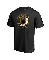 Men's Fanatics Black Boston Bruins X-Ray T-shirt
