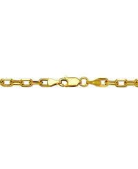 Paperclip Link 24" Chain Necklace (3-5/8mm) in 14k Gold