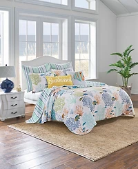Levtex Deep Sea Reversible 3-Pc. Quilt Set, Full/Queen