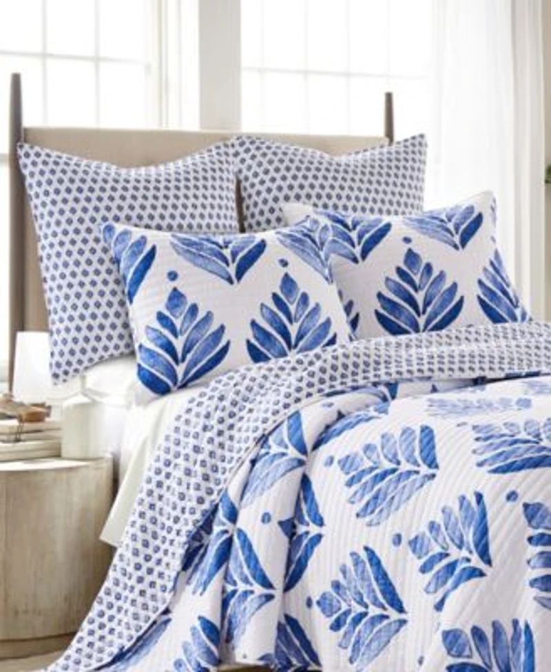 Levtex Vintage Like Blossom Reversible Quilt Sets