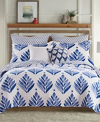 Levtex Vintage-Like Blossom Reversible 3-Pc. Quilt Set, Full/Queen