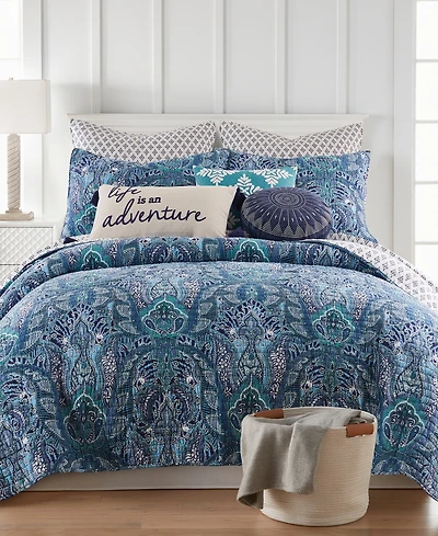 Levtex Bellamy Reversible 3-Pc. Quilt Set, Full/Queen