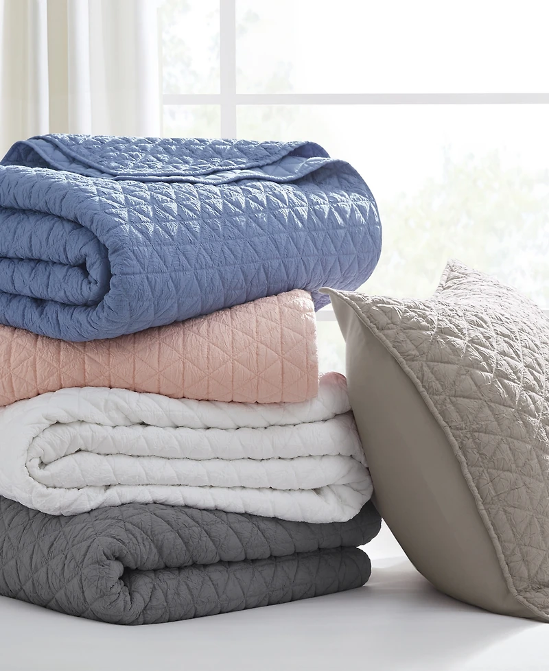 Levtex Homthreads Rowan Enzyme Wash 3-Pc. Quilt Set