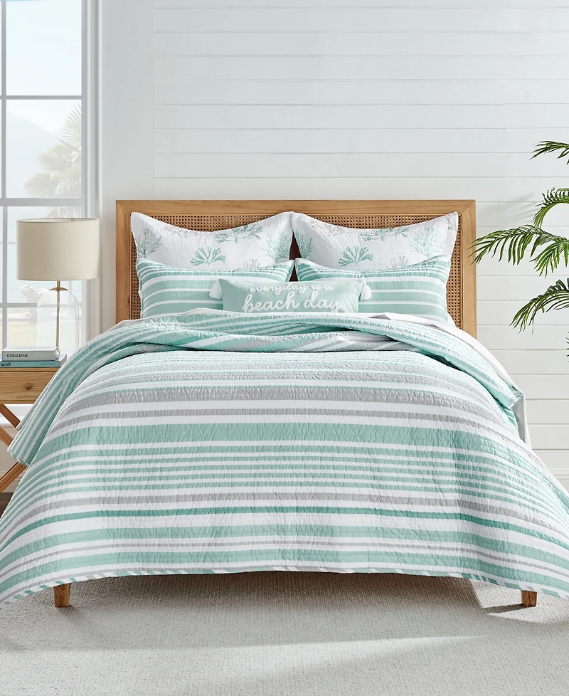 Levtex Truro Reversible 3-Pc. Quilt Set, Full/Queen