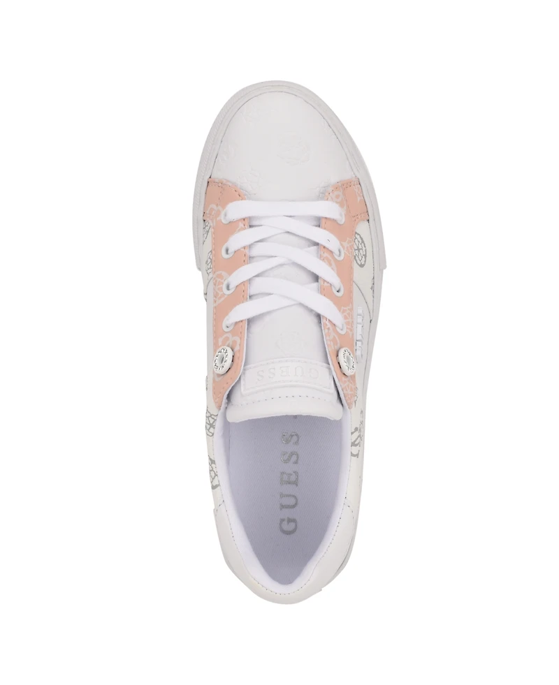 Guess Women's Loven Lace-Up Sneakers