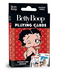 MasterPieces BettyBoop Playing Cards - 54 Card Deck for Adults