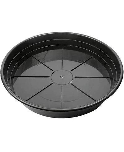 SunPack Uv-Resistant Premium Plastic Plant Saucer, 12 Inches Inside Diameter