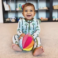 Haba Rainbow Fabric Ball - Machine Washable with 8 Sensory Effects