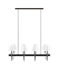 Hampton Hill Fairmount Drum Shades 8-Light Traditional Chandelier