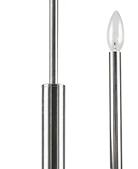 Ink+Ivy Renzetti 6-Light Contemporary Candelabra Styled Chandelier