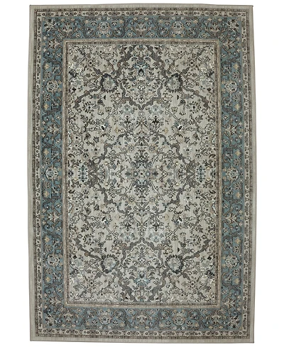 Closeout! Karastan Euphoria Monaghan Sandstone 5'3" x 7'10" Area Rug