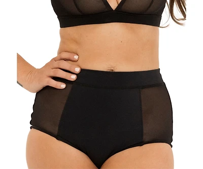 Naked Rebellion Plus Nude Shade Smooth High Waisted Brief Panty