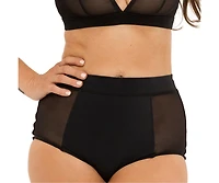 Naked Rebellion Plus Nude Shade Smooth High Waisted Brief Panty