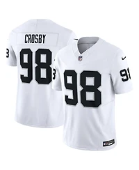 Men's Nike Maxx Crosby White Las Vegas Raiders Vapor F.u.s.e. Limited Jersey