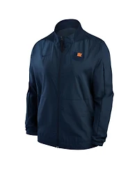 Women's Nike Blue Barcelona Team Anthem Raglan Performance Full-Zip Jacket