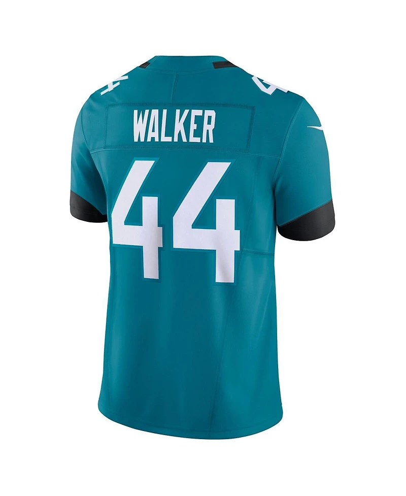 Nike Men's Travon Walker Teal Jacksonville Jaguars Vapor F.u.s.e. Limited Jersey