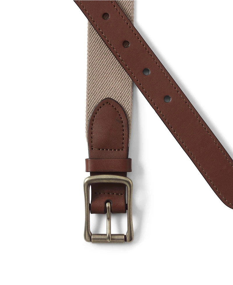 Lands' End Big & Tall Elastic Surcingle Belt