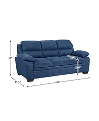 White Label Odessa 80" Sofa