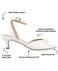 Journee Collection Women's Jennifer Ankle Strap Sandals