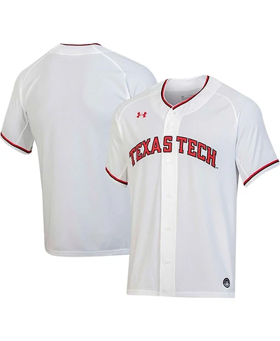 Under Armour Men's Texas Tech Red Raiders Replica Baseball Jersey