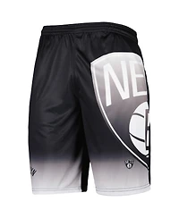 Men's Fanatics Black Brooklyn Nets Graphic Shorts