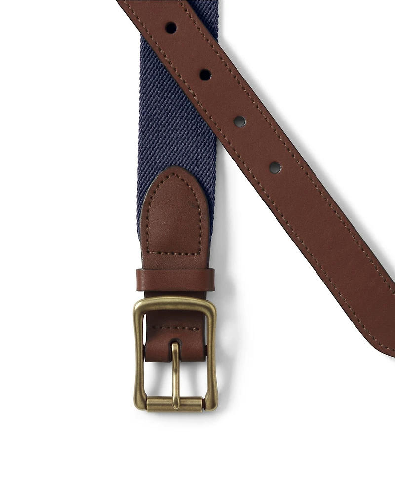 Lands' End Men's Elastic Surcingle Belt