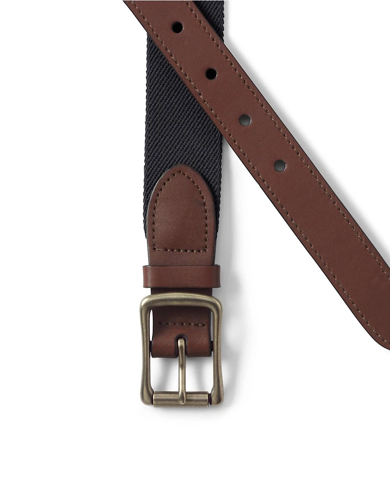 Lands' End Men's Elastic Surcingle Belt