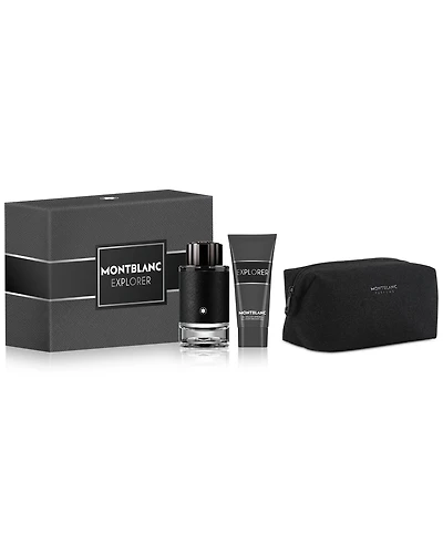 Montblanc Men's 3-Pc. Explorer Eau de Parfum Gift Set