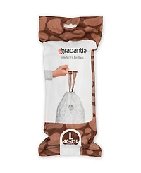 PerfectFit Trash Bags, Code L, 12 Gallon, 40-45 Liter, 120 Trash Bags