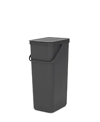 Sort Go Plastic Bin, 10.6 Gallon, 40 Liter