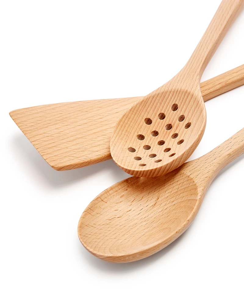 The Cellar 3-Piece Beechwood Utensils Set