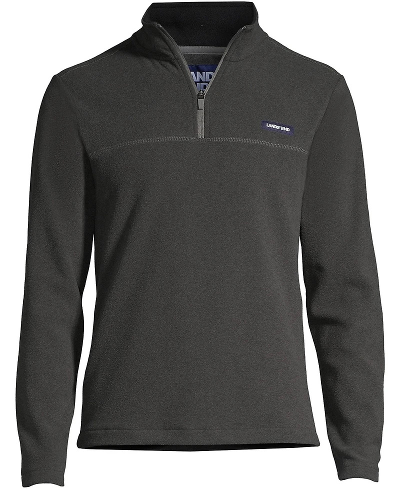 Lands' End Men's Anyweather Fleece Quarter Zip Pullover
