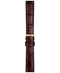 Tissot Official Interchangeable Brown Leather Watch Strap