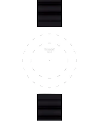Tissot Official Interchangeable Black Silicone Watch Strap