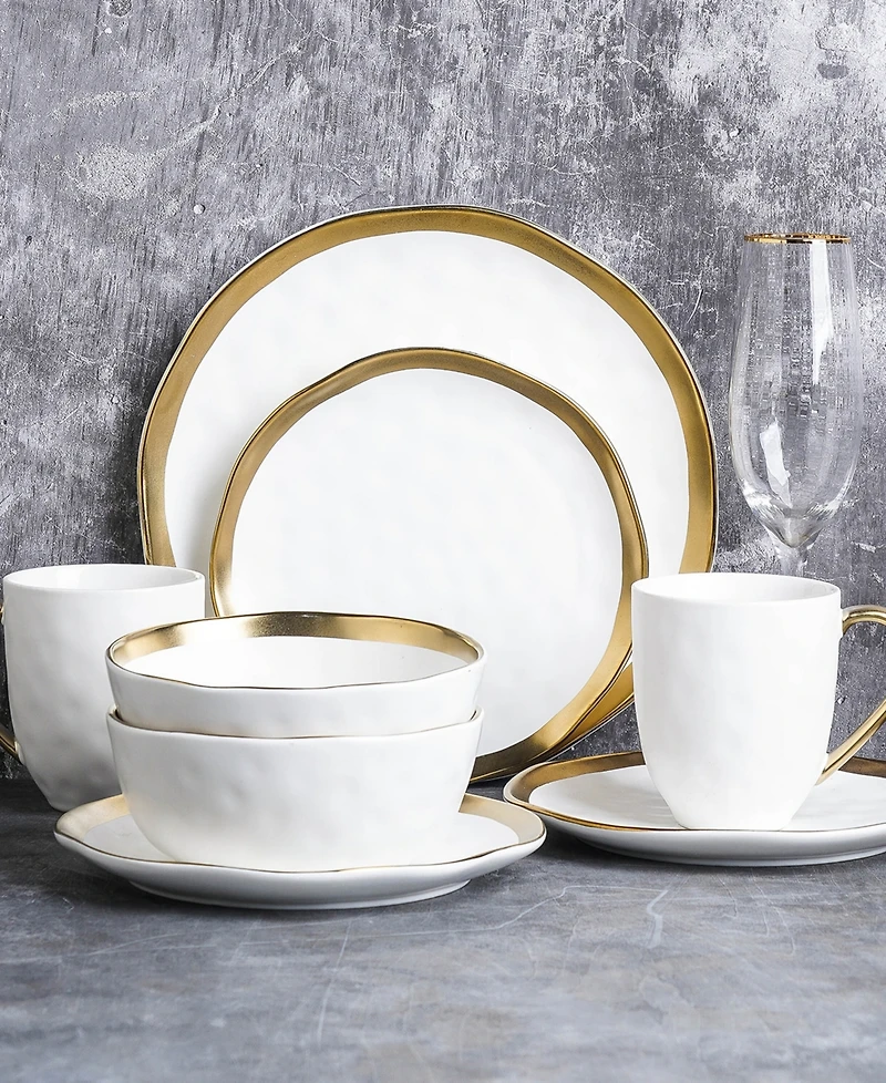 Stone Lain Florian 32 Pc. Dinnerware Set, Service for 8
