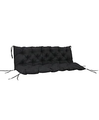 Outsunny 59" x 38" 3 Seater Outdoor Bench Swing