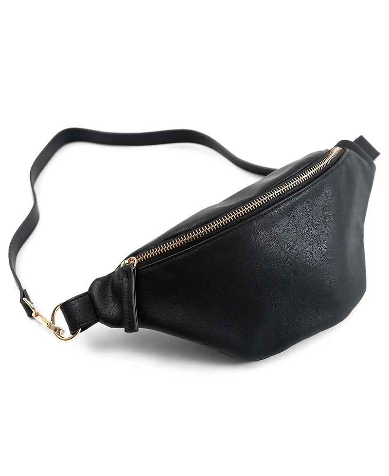 I.n.c. International Concepts Bean-Shaped Fanny Pack With Interchangeable Straps, Exclusively at Macy's