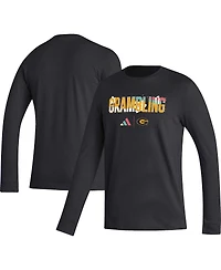 Men's adidas Black Grambling Tigers Honoring Excellence Long Sleeve T-shirt