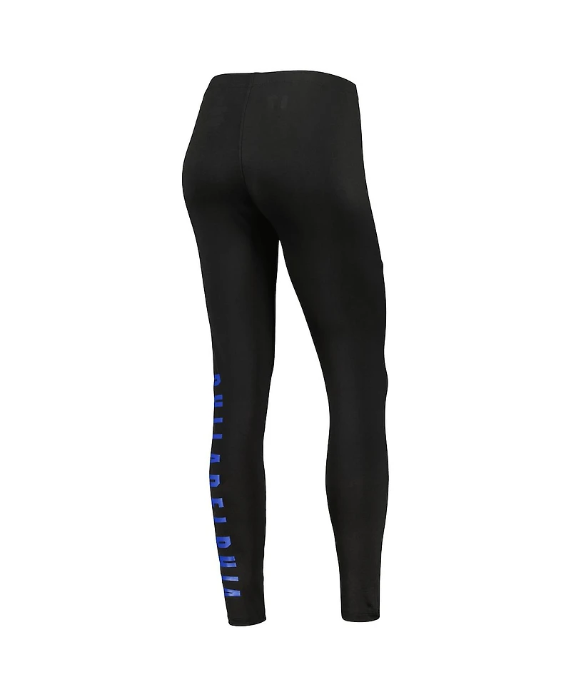 Women's G-iii 4Her by Carl Banks Black Philadelphia 76ers Jump Shot Leggings