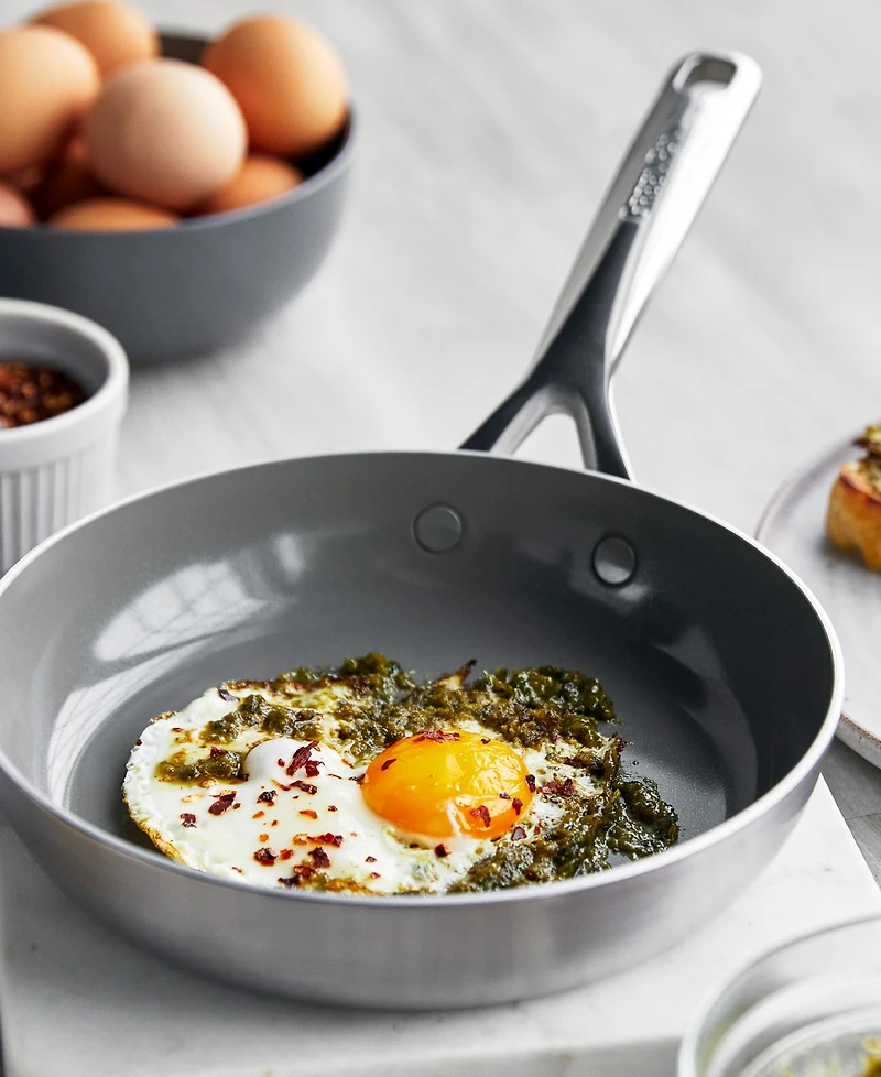 GreenPan GP5 Stainless Steel Healthy Ceramic Nonstick 8" Fry pan
