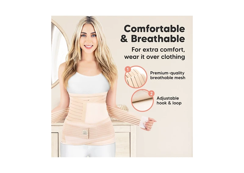 Revive 3 1 Postpartum Belly Band Wrap, Post Partum Recovery, Waist Binder Shapewear