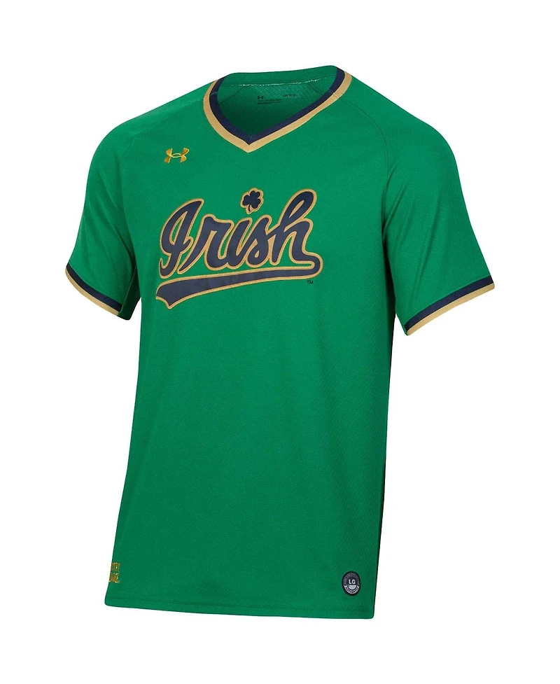 Under Armour Men's Notre Dame Fighting Irish Softball V-Neck Jersey