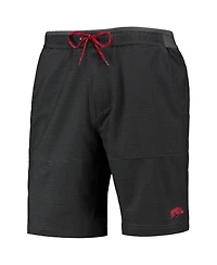 Men's Columbia Charcoal Arkansas Razorbacks Twisted Creek Omni-Shield Shorts