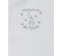 Little Me Baby Boys or Girls Welcome To The World Bodysuits, Pack of 3
