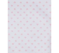Little Me Baby Girls Ballerina Bibs and Burp Cloth, Pack of 3