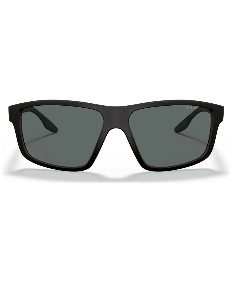 Prada Linea Rossa Men's Polarized Sunglasses, Ps 02XS