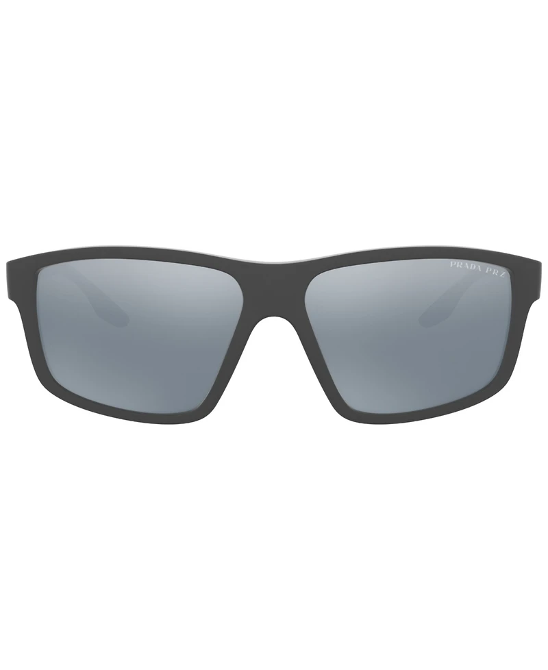 Prada Linea Rossa Men's Polarized Sunglasses, Ps 02XS